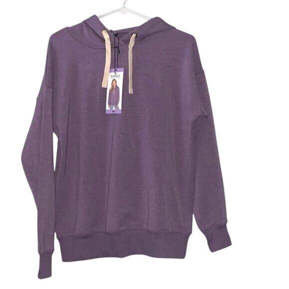 Buffalo David Bitton Womens Purple Hoodie XS Viscose & Cotton Blend - Picture 2 of 9